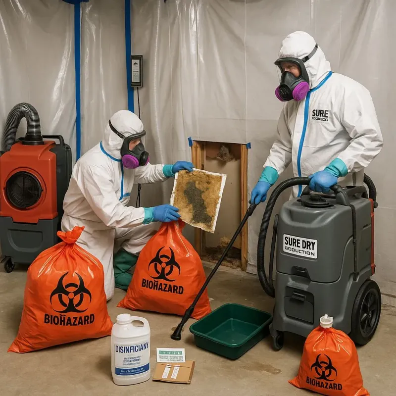 Contaminated Water Handling Protocols process in Yaphank, NY