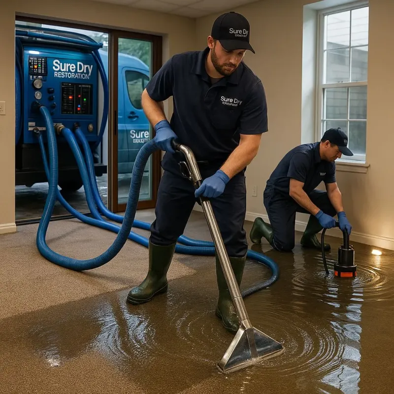 Water Extraction and Removal process in Yaphank, NY